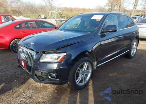 2015 Audi Q5 2.0T Premium из США, поврежденный, VIN WA1LFAFP9FA086413